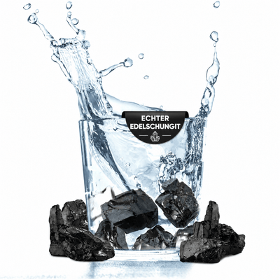 Edelschungit aus Karelien | Wassersteine | Rohsteine